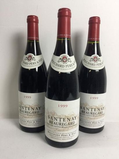 null 3 Blle SANTENAY BEAUREGARD (Bouchard Père & Fils) 1999 - Très belles