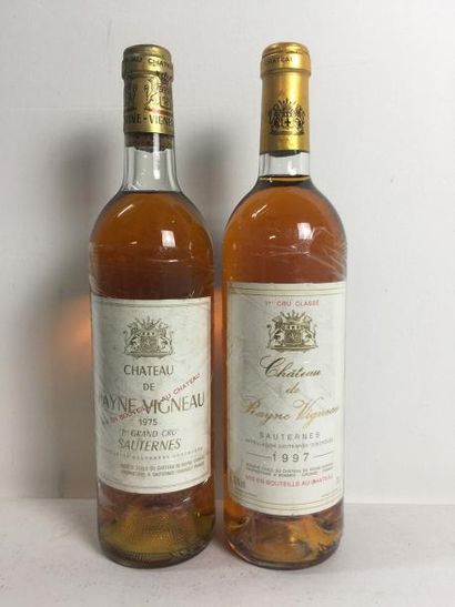 null 1 Blle Château RAYNE VIGNEAU (Sauternes) 1997 - Belle/dessus capsule abimé 1...