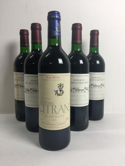 null 4 Blle DOMAINE DE BEYCHEVELLE (Bordeaux Sup) 1995 - Très belles 1 Blle Château...