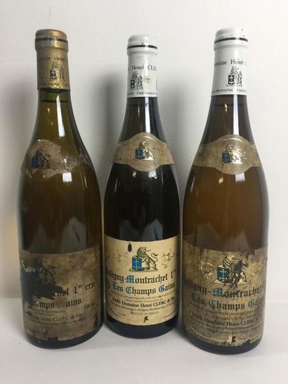 null 1 Blle PULIGNY MONTRACHET CHAMPS GAINS (Domaine Henri clerc) 1996 - Belle/ELA...