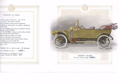 null 1912 CHARRON BA 10 HP Torpedo châssis n°1096 Carte grise française





Fondée...