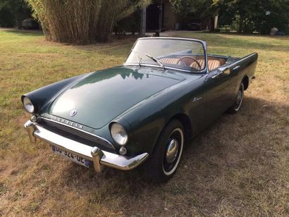 null 1962 Sunbeam Alpine S2 châssis n° 891156420DLRX Carte grise française





Le...