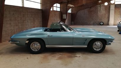 null 
1964 CHEVROLET CORVETTE C2 STING RAY Attestation FFVE A immatriculer en collection




25...