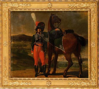 null Carle VERNET (1758-1836), attribué à. « Le capitaine Jean Pierre Fournier de...