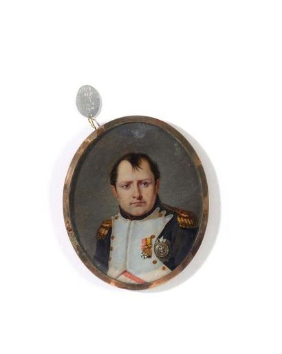 null Jean-Baptiste ISA BEY (1767-1855) L’Empereur Napoléon Ier en uniforme des grenadiers...