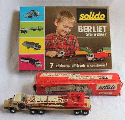 null "Miniature et Coffret SOLIDO: Berliet"

- Miniature Solido, échelle 1/43 -ème,...