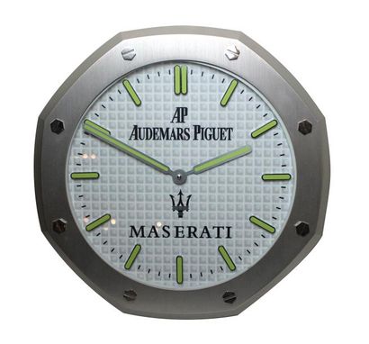 null "Horloge Maserati"

Horloge murale hexagonale de marque " Audemars Piguet "...