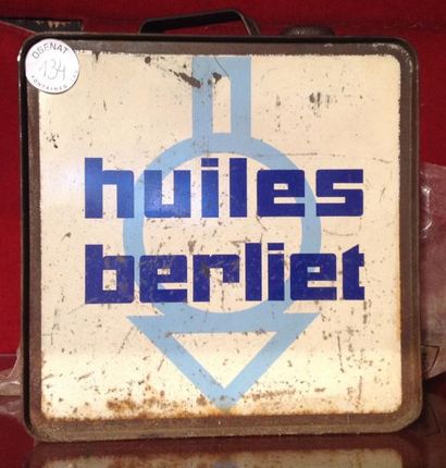 null "Huile BERLIET"

-Bidon carré de 5 litres des huiles Berliet, tôle imprimée...
