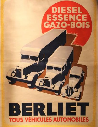 null "Berliet- Diesel, Essence, Gazo-Bois"

Affiche Berliet "Diesel, essence, Gazo-bois,...