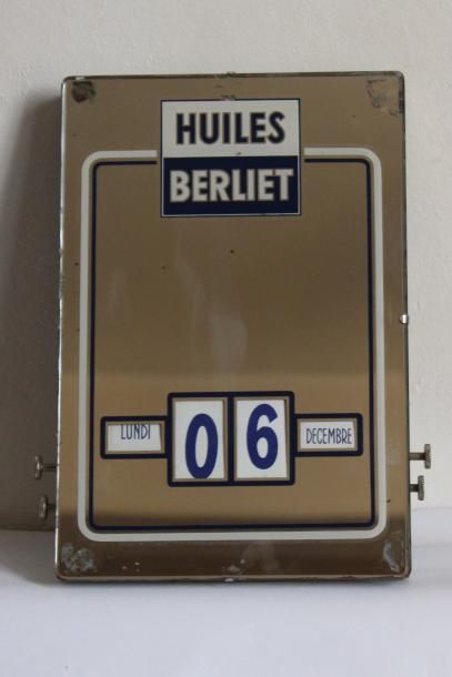 «Huiles Berliet- Calendrier Perpétuel »

Calendrier...