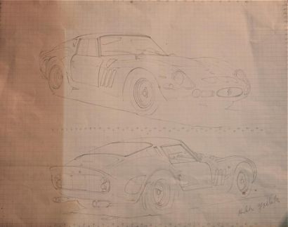 null Hideki YOSHIDA (né à Kyoto en 1949)

"Ferrari 250 GTO"

Trois études au crayon...