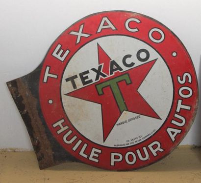 null " plaques émaillées TEXACO et KERVOLINE"

Deux plaques émaillées en équerre.

-...