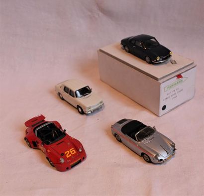 null "Miniatures Porsche et autres"

Quatre miniatures au 1:43ème.

- Miniature SPELWAREN...