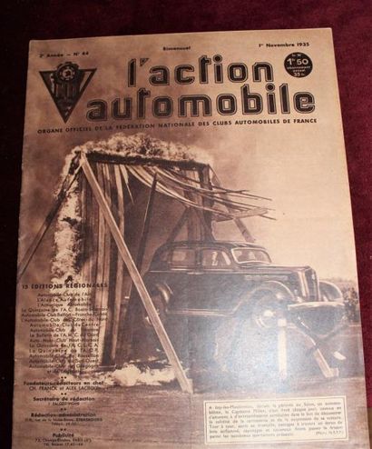 null « L’Action Automobile »

Années 1935 à 1939, seules 1936 et 1937 sont complètes....