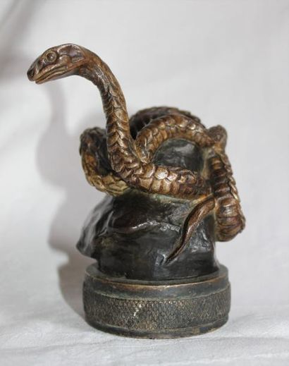 null Antoine BOFILL ( Espagnol, 1894- 1939)

"Serpent"

Mascotte signée Bofill. Bronze...