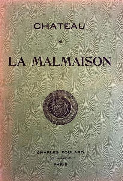 null PERCIER & FONTAINE Château de La Malmaison orné de 100 planches en héliotypie,...