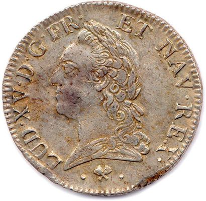 null LOUIS XV (1715 – 1774) Écu d’argent à la Vieille tête 1773 Bayonne. (29,37 g)...