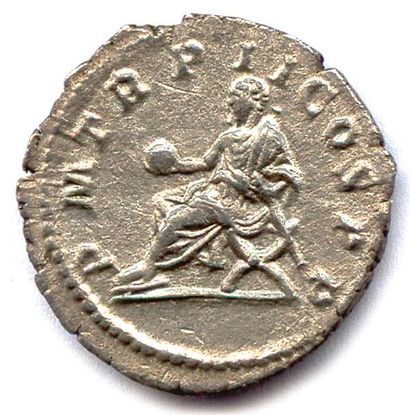 null MACRIN Macrinus (217 - 218) Denier d’argent (Son buste lauré, drapé cuirassé/l’empereur...