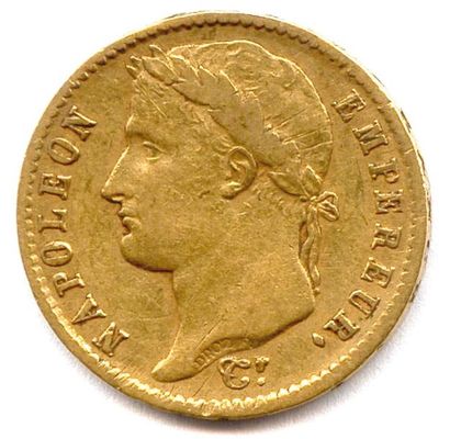 NAPOLÉON Ier 20 Francs or (tête laurée) 1812...