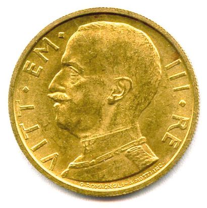 null ITALIE – VICTOR EMMANUEL III (1900 – 1946) 50 Lire or 1932 an X Rome. Fr 34...