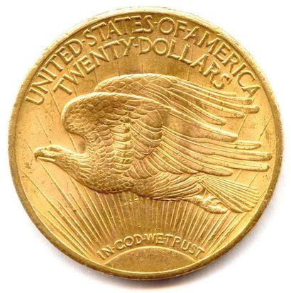 null 20 dollars or US (Saint Gaudens) 1924 Philadelphie. Très beau. Double eagle...