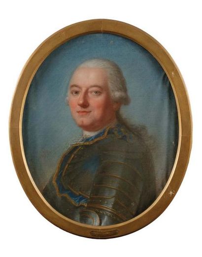 null ECOLE ALLEMANDE 1787, ERSTE N Portrait présumé de Philippe Frédérick de Bercheim...