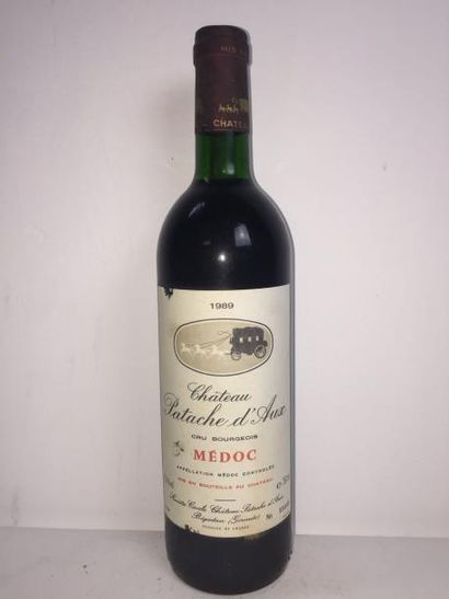 null 6 Blle Château PATACHE D'AUX (Haut Médoc) 1989 - Belles
