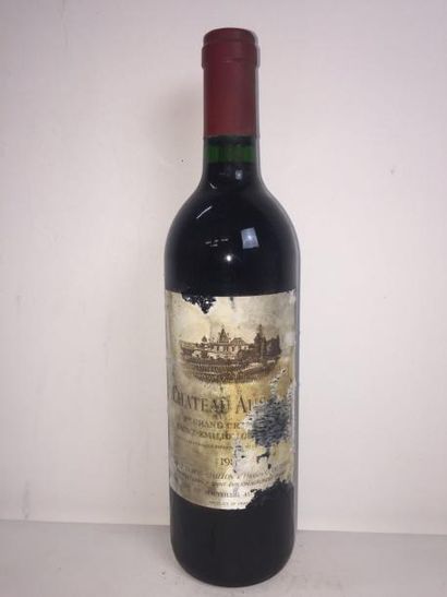 null 1 Blle Château AUSONE (St Emilion 1er GCC) 1989 - Bon niveau/ETA