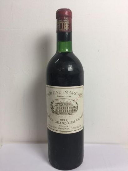 1 Blle Château MARGAUX (Margaux) 1967 - Belle/CLA...