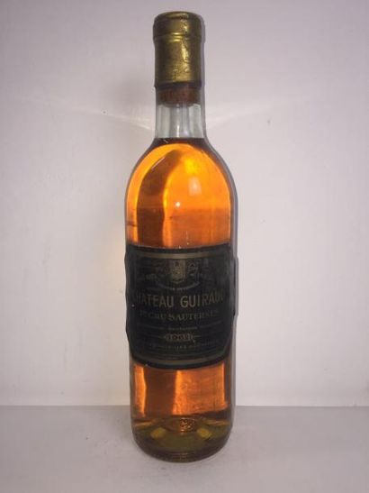null 1 Blle Château GUIRAUD (Sauternes) 1962 - Belle