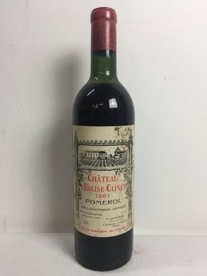 1 Blle Château EGLISE CLINET (Pomerol) 1961...