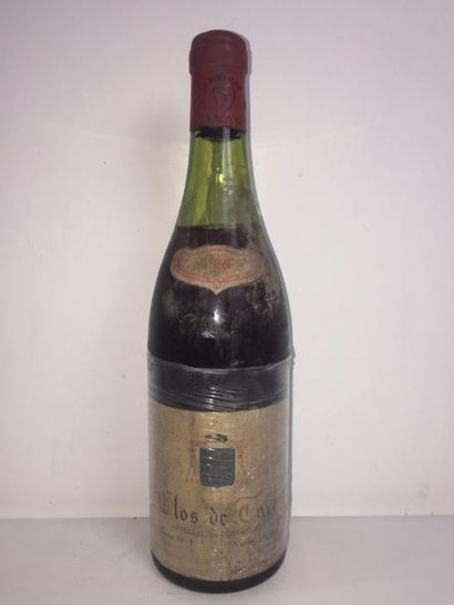 null 1 Blle CLOS DE TART VIEILLES VIGNES (Monmessin) 1959 - Belle/NLB