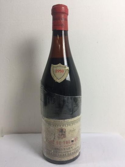 null 1 Blle CLOS VOUGEOT (Faiveley) 1952 - NLB