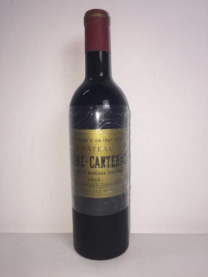 null 1 Blle Château BRANE CANTENAC (Margaux) 1957 - Belle/TTLB