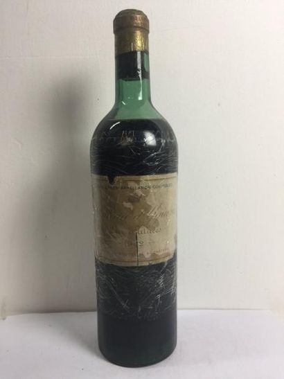 null 1 Blle Château YQUEM 1942 - Epaule