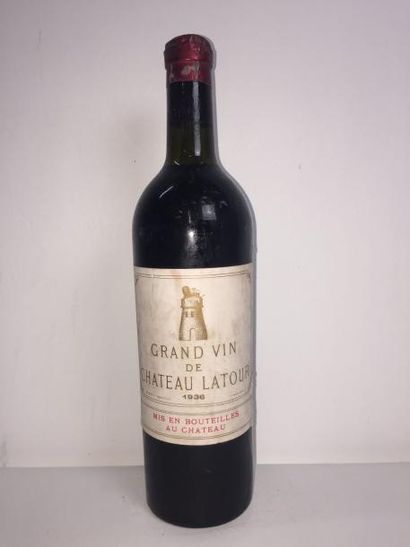 null 1 Blle Château LATOUR (Pauillac) 1936 -Belle/Rare