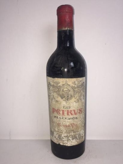 null 1 Blle Château PETRUS (Pomerol) mise Loubat 1929 - Epaule/Belle