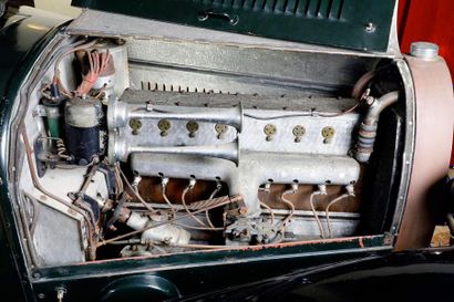  1928 BUGATTI TYPE 44 
CHASSIS 44646 moteur 402 
Cabriolet Vanvooren 4 places 
Le...