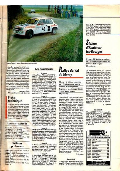 null 

1980
RENAULT R5 TURBO SPECIFICITES « TOUR DE CORSE »
Numéro de série B0000065
Carte...