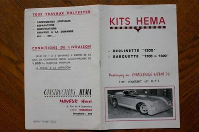 null c1973

HEMA

Carrosserie d’un prototype HEMA

Vendue avec sa boîte de vitesse...