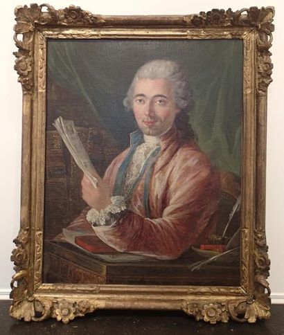 null ECOLE FRANCAISE du XVIIIème siècle Attribué à Guillaume-Dominique DONCRE (1743-1820)...