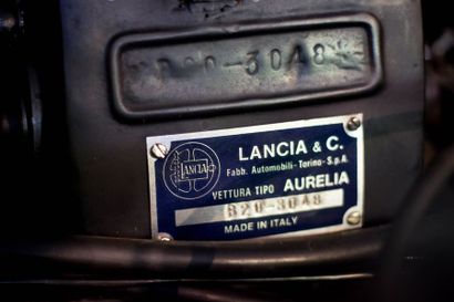 null 1954

LANCIA AURELIA

B20 2500 GT

Numéro de série B203048

Matching numbers

Rare...