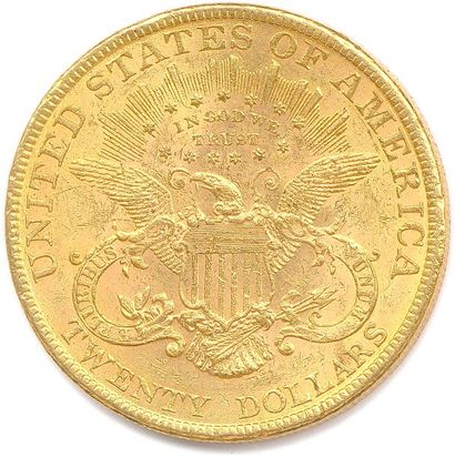 null ÉTATS-UNIS D’AMÉRIQUE 20 Dollars or (tête de Liberté) 1894 Philadelphie. (33,43...