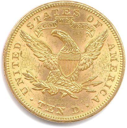 null ÉTATS-UNIS D’AMÉRIQUE 10 Dollars or (tête de Liberté) 1894 Philadelphie. (16,68...