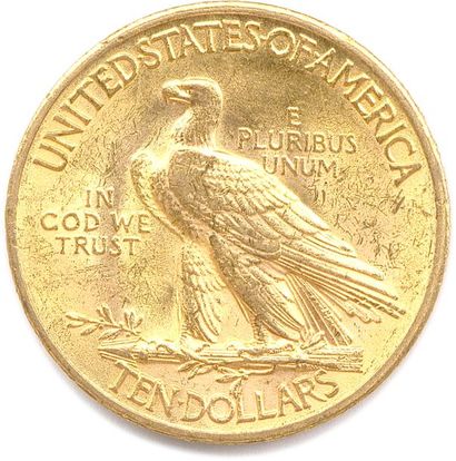 null ÉTATS-UNIS D’AMÉRIQUE 10 Dollars or (tête d’Indien) 1926 Philadelphie. (16,72...