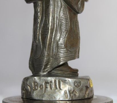 null Antoine BOFILL ( 1894-1939) "Mandarin" Mascotte signée Bofill et estampillée...