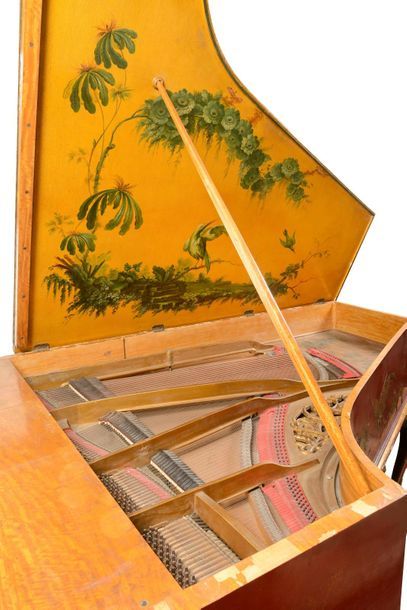 null 
Léo HUILLARD & PLEYEL


Exceptionnel Piano de salon à cadre mécanique en bois...