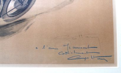 null Géo HAM (Georges Hamel, 1900- 1972)

« Couple à Moto »

Lithographie signée...