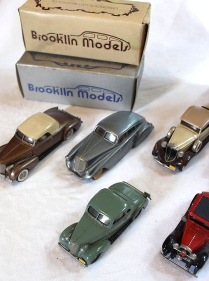 null "Miniatures BROOKLIN MODELS"

Lot de huit miniatures au 1/43ème de la marque...