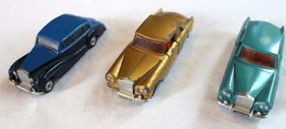 null "DINKY-TOYS - Rolls-Royce & Volvo"

Lot de huit miniatures au 1/43ème de la...